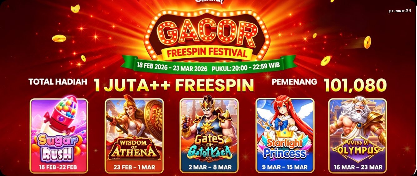 Login preman69 Sekarang Bonus Melimpah